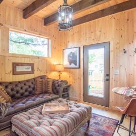 1 Mile to Downtown West Jefferson Camping Cabin #6