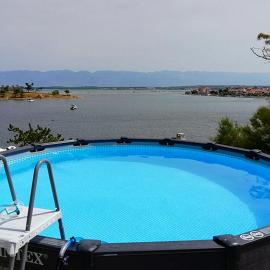 Seaside apartments with a swimming pool Nin, Zadar - 6153