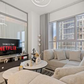 Stylish 1 BR A – Great Pool View, hotel v destinaci Abu Dhabi