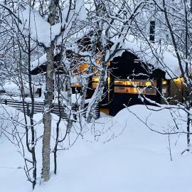 Modern Mountain Cabin Near Hiking Terrain