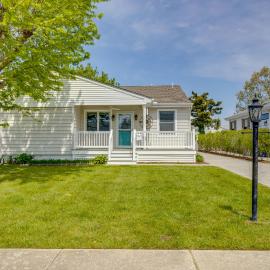 Half-Mi to Beach: Cape May Getaway w/ Deck & Yard!