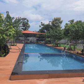 Sivarama garden resort 1 AC 1 bed room swimming pool,BOX CRICKET , Born fair,BBQ,Kichan ect , near bheemili beach road vishhkhapatnam