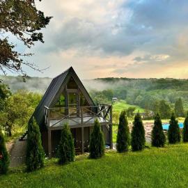 Lav inn Polyanna Простір, hôtel à Polyana