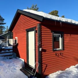 Camp Caroli Wooden Cabins, hotel en Jukkasjärvi