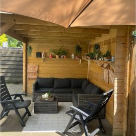 Chalet in de bossen bij Garderen, hotel di Putten