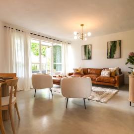 Chic apartment with a beautiful view