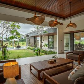 4BR Rice Fields view & Spa Villa Abian