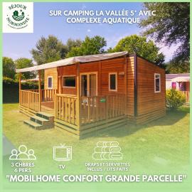 울가트에 위치한 호텔 Houlgate - 360 - Mobilhome CONFORT 3 chambres 6 personnes Camping 5 étoiles