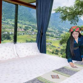 Hmong house Sapa、サパのホテル