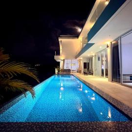 Boput beach, Koh Samui, Thailand, 4-bedroom, 4-bathroom, pool villa A, hotel u gradu Nathon Bay