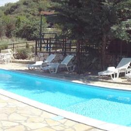 Mólos में, होटल Zeus-Village οικισμός φινλανδικών chalet με πισίνα