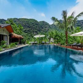 Adumi Retreat Tam Cốc, hotell i Vũ Lâm
