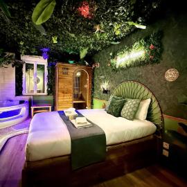 Jungle Room Jacuzzi Ambiance Tropicale
