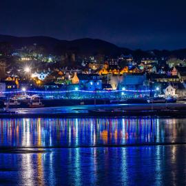 Conwy High Street Next To Marina