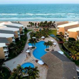 Apartamento á Beira Mar no Porto das Dunas, Aquiraz - Perto do Beach Park