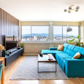 Nouveau - Vue panoramique Vosges - 90m moderne et Cocoon - Parking et Netflix