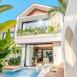 Elva Villas Complex in Seseh, Canggu，Cemagi的飯店