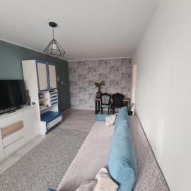 Blue apartment