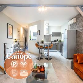 Le Canopé - Duplex Confort, Climatisé, Hyper-centre, 2 Salles d'eau