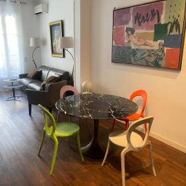 Appartement moderne 4p hypercentre de nice