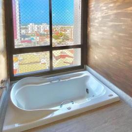 DUPLEX com Hidromassagem total de 02 QUARTOS e Vista MAR โรงแรมในอารากาจู