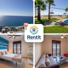 RentitSpain - Almuñecar - Vistas Increíbles al mar en Apartamentos Lambda, hotelli kohteessa Almuñécar