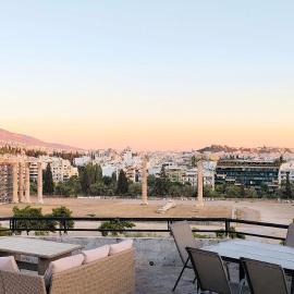 Grand suite in the temple of Zeus、アテネのホテル