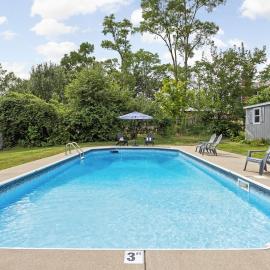 Stylish Oasis with Heated Saltwater Pool, Games, Fire Pits, Sleeps 12