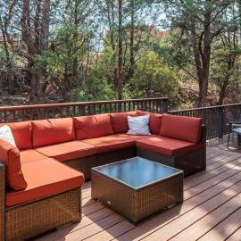 Desert Oasis Surrounded for Family by Sedona Nature with Spa