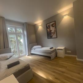 Modernes Apartment mit 2 Schlafzimmern und Küche