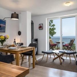 Viesnīca Sassnitz - Kamin, Meerblick, Sauna, Fitness - FeWo Hafenliebe pilsētā Zasnica