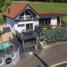 Villa in the Vineyard with Pool, HotTub & Sauna, Hotel in Lendava