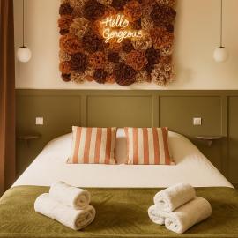 Maison Maneki Studio Cosy pour 2 personnes avec baignoire balnéothérapie et jardin, hotell i Lapoutroie