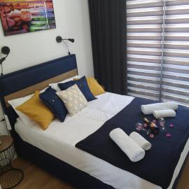 Apartment Esta Palm living room and bedroom, 250 m from beach