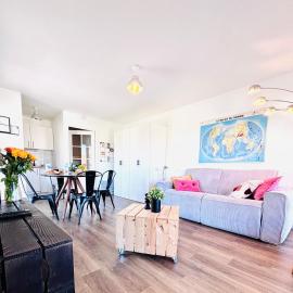 32 m2 appartement idéal famille avec parking privé