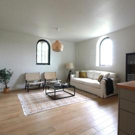 Charming newly-built apartment on a farm