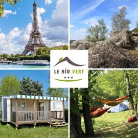 Le Nid Vert, Mobil-homes Paris Nature, hotel u gradu 'Mondeville'