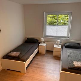 3 Schlafzimmer Wohnung für 6 Personen in Wörrstadt inkl Terrasse & Garten