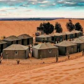 chez zakaria luxury tent camp merzouga, hotel Erfúdban