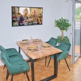 HOMESTEAD - Self-Check-In - Kostenloses Parken - Smart TV - Küche vollausgestattet - Ruhige Lage im Erdgeschoss