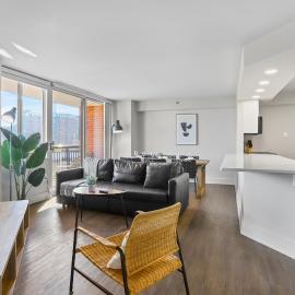 Contemporary Arlington Apartment Featuring City Views