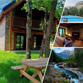 Natural Paradise in Torla-Ordesa Pools BBQ, hotel in Torla-Ordesa