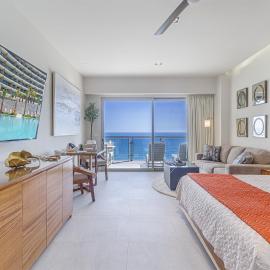Luxury Studio with King Bed Oceanview Terrace at Sonoran Star Resort