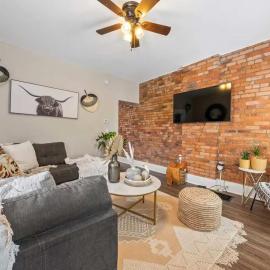 Viesnīca Sophisticated Boho Condo Walkable Columbus Kolumbusā