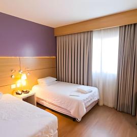 Stay Inn Santos Sua acomodação com cara de Hotel, hotel i Santos