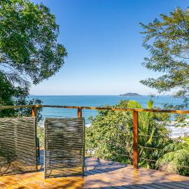 Chalé Shánti - Vista Mar e Banheira de hidromassagem - Florianópolis - SC - Brasil, hotel em Florianópolis