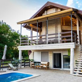 Log House