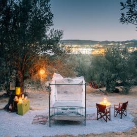 Star Sleep Eleousa Lesvos، فندق في Vrachonisída Pámfyllon