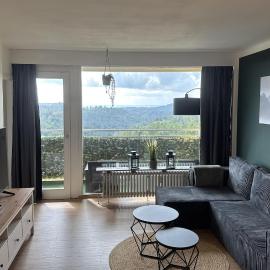 Ferienwohnung Platzhirsch 314 im Harz mit Pool, Sauna & schöner Aussicht in Braunlage-Hohegeiß, hotel v destinácii Braunlage