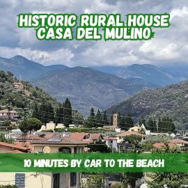 Viesnīca 10 Min from Sea, Historic Rural Casa Del Molino pilsētā Kamporoso